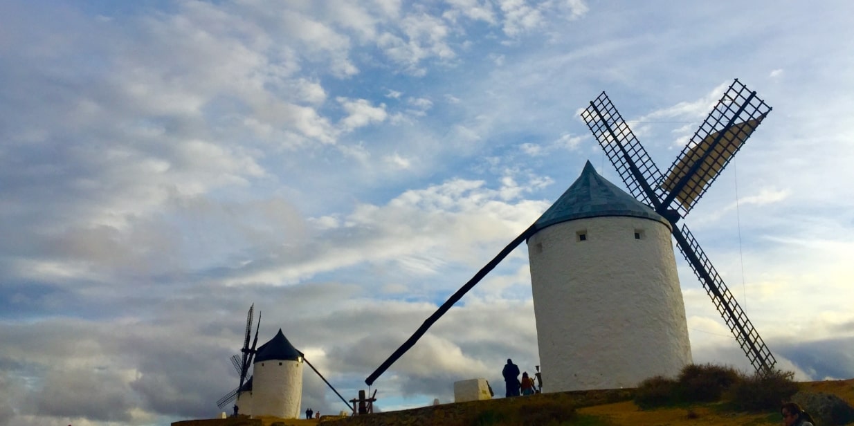 スペインの風車小屋